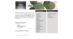 Desktop Screenshot of antyk-wariat.com
